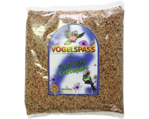 Nourriture pour oiseaux, menu pour oiseaux exotiques 1 000 g Nourriture pour oiseaux, menu pour oiseaux exotiques 1 000 g