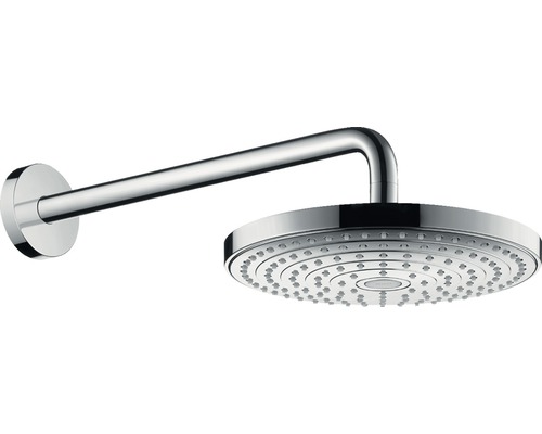 Kit pomme haute hansgrohe Raindance Select S 240 2jet rond Ø 243 mm avec bras de 390 mm chrome 26466000