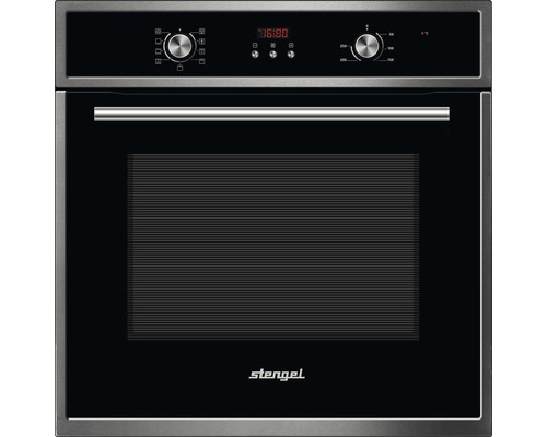 Stengel Backofen mit Bedienfeld und Glastür