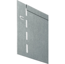 Equerre métallique avec fentes