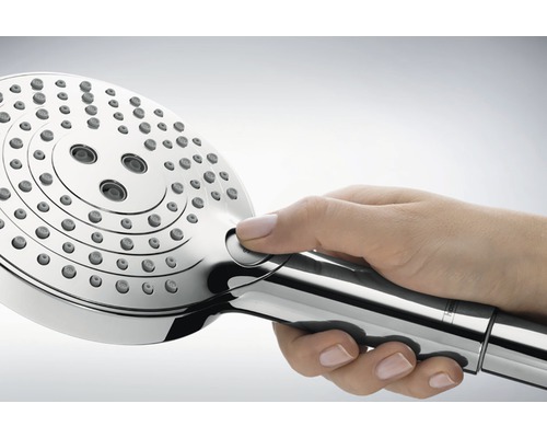 Handbrause mit Strahlartenumstellung in der Hand