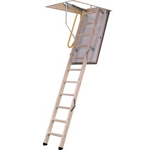Escalier escamotable Pertura Panos 120 x 60 cm épicéa Isolant-thumb-0
