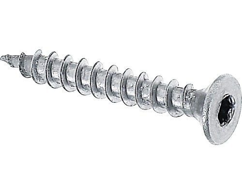 Vis unique avec tête fraisée et six pans creux interne