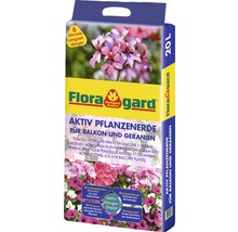 Terreau actif Flora Gard pour balconnières et géraniums, 20 litres
