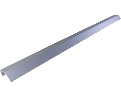 Poignée barre profilé en aluminium anodisé, distance entre les trous 2256 mm, Lxlxh 65/47/34