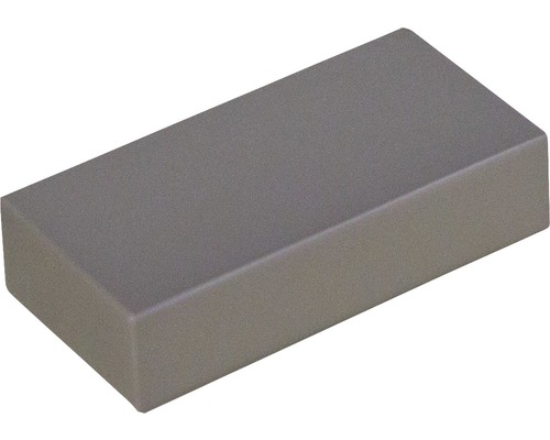 Poignée de meuble en zamac mat/nickel, distance entre les trous 32 mm, Lxlxh 40/10/20 mm