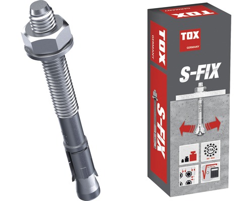 TOX S-Fix Ancrage pour charges lourdes et emballage du produit