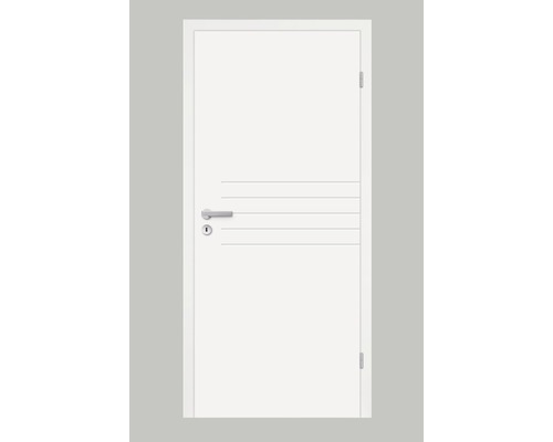 Porte intérieure Pertura Perla 06 laque blanche (semblable à RAL 9010) 86,0x198,5 gauche