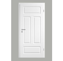 Porte intérieure blanche avec garniture de poignée