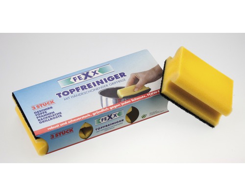 Fexx Topfreiniger im 3er Pack mit Griff