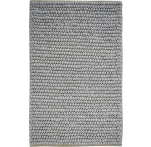 Tapis de chiffon aspect laine Lana gris clair 140x200 cm