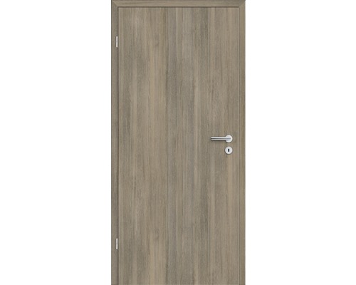 Porte intérieure en bois avec garniture de poignée