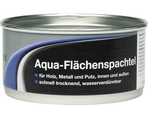 Enduit de surface Albrecht Aqua enduit laque blanc 0,2 kg