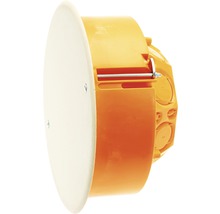 Boîtier de raccordement pour mur creux Kaiser 9073-01 Ø120 x p65 mm orange