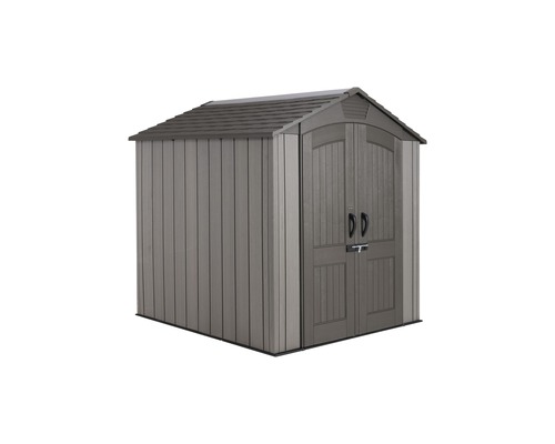 Abri de jardin en plastique avec double porte