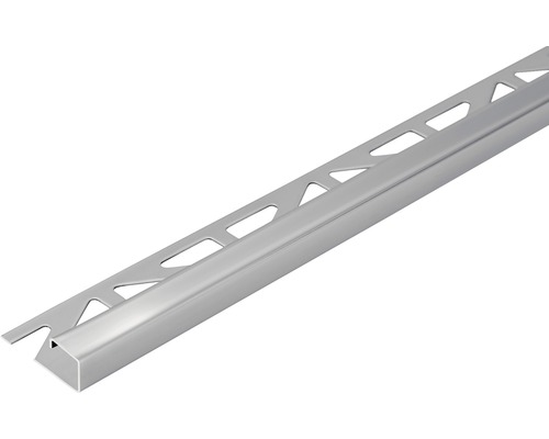 Profilé de finition rectangulaire Dural Squareline DPSE 100 10 mm longueur 250 cm acier inoxydable