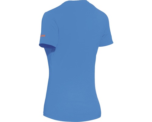 T-shirt bleu pour femmes, vue arrière