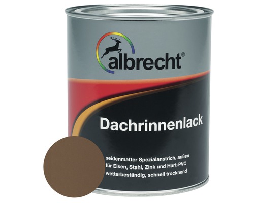 Albrecht laque pour gouttières marron 750 ml