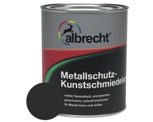 Albrecht laque de ferronnerie noir 375 ml