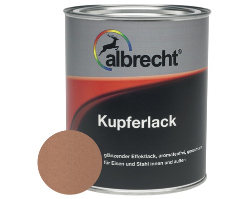 Albrecht laque aspect et nuance cuivre 125 ml
