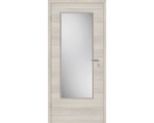 Porte intérieure avec insert en verre