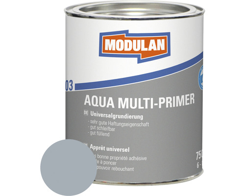 Sous-couche MODULAN 6003 Aqua Multi RAL 7001 gris argent 750 ml