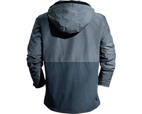 Rückansicht einer Kapuzenjacke