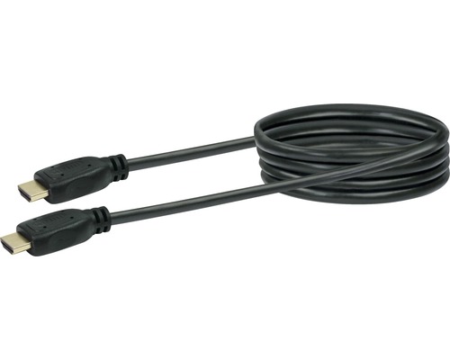 Câble de raccordement High-Speed-HDMI avec Ethernet 2x fiches HDMI 3 m noir Schwaiger HDM0300043