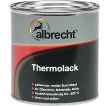 Albrecht Thermolack Ofenlack schwarz bis 500 ° C 125 ml-thumb-0