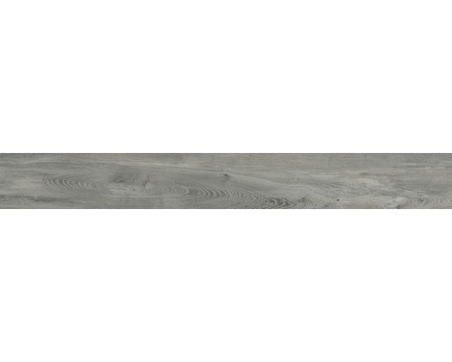 Carrelage sol et mur en grès cérame fin San Remo Ash 20 x 160 cm R10B