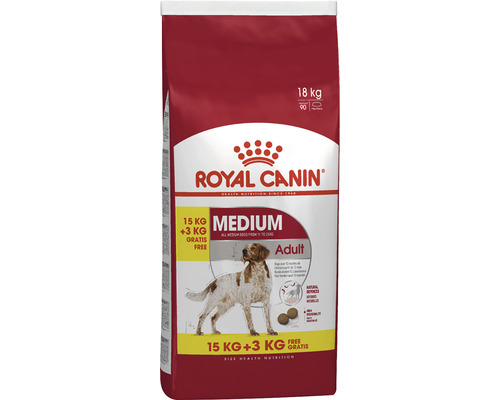Royal Canin Medium Adult nourriture pour chiens, paquet de 18 kg