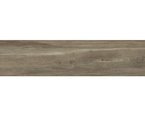 Carrelage sol et mur en grès cérame fin San Remo Walnut 29,5 x 120 cm R10B
