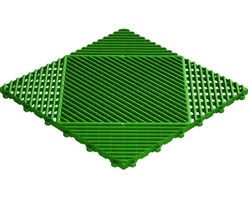 Klickfliese Kunststoff florco classic 40x40 cm grün