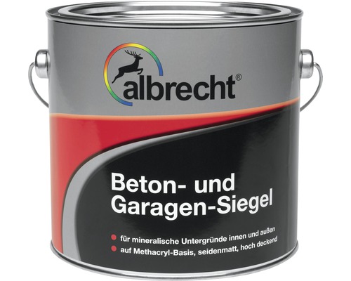 Albrecht Betonfarbe Garagensiegel RAL 7032 kieselgrau 5 l - HORNBACH  Luxemburg
