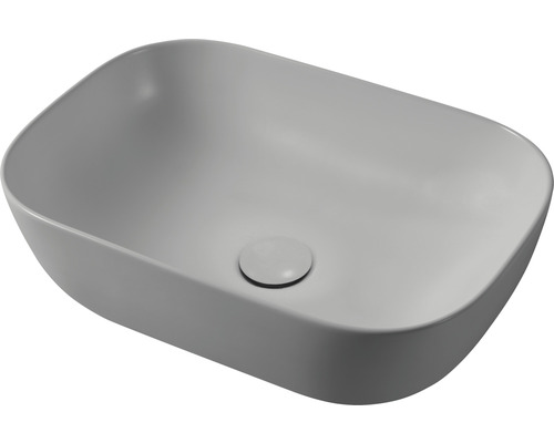 Vasque à poser en céramique de forme rectangulaire