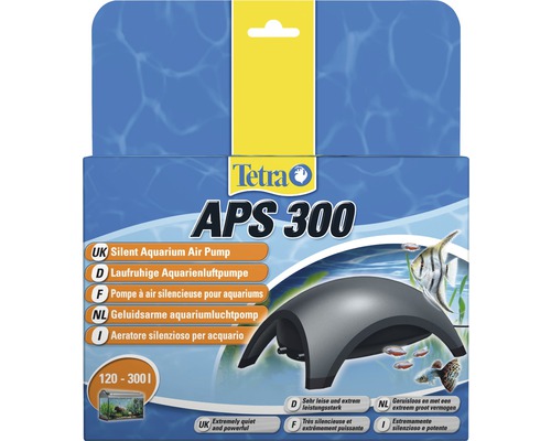 Tetra Pompe à air Tec APS300 noir 300 litres/heure pour aquariums d