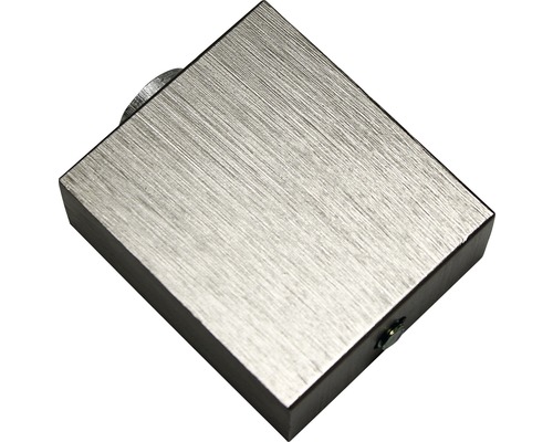 Quadratischer Möbelknopf aus Metall