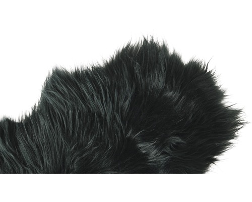 Tapis noir à fibres longues