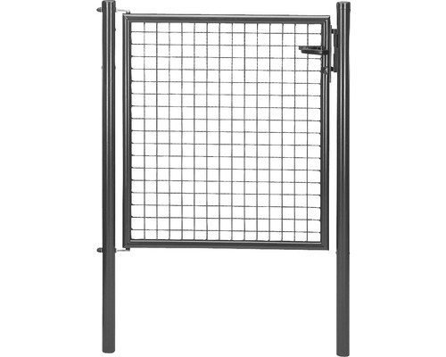 Porte en grillage ondulé ALBERTS 100 x 75 cm anthracite-0