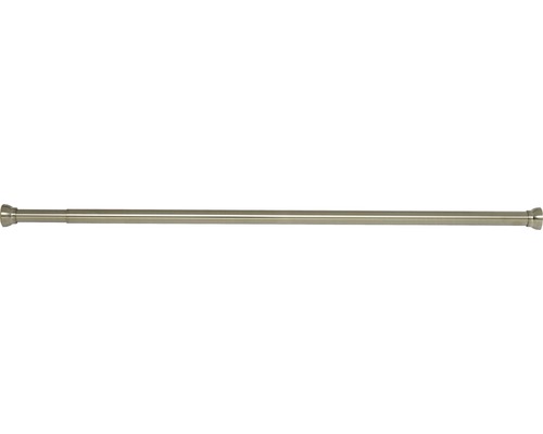 Barre de douche télescopique spirella Kreta Brushed 75-125 cm acier inoxydable brossé