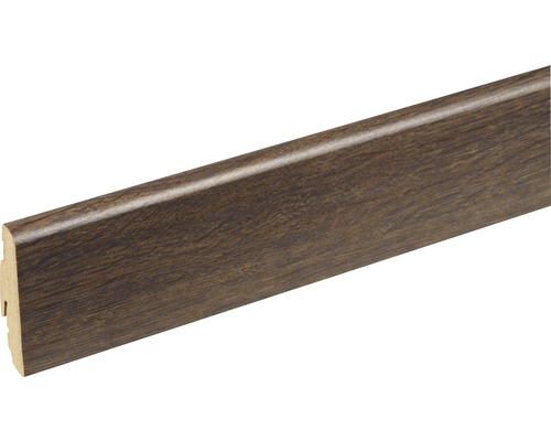 SKANDOR Sockelleiste Eiche antik FU60L 19 x 58 x 2400 mm Fussleiste aus Holz