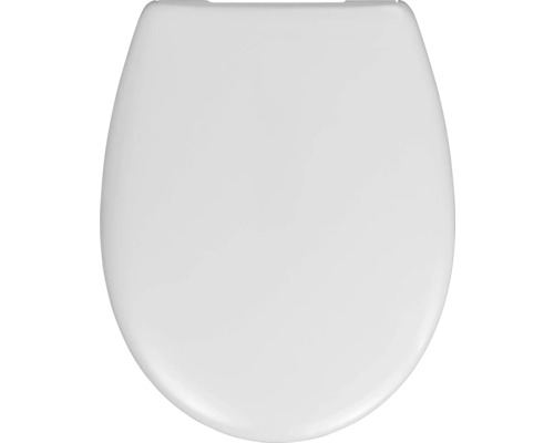Abattant WC REIKA Ida blanc avec frein de chute et Quick&Clean ovale