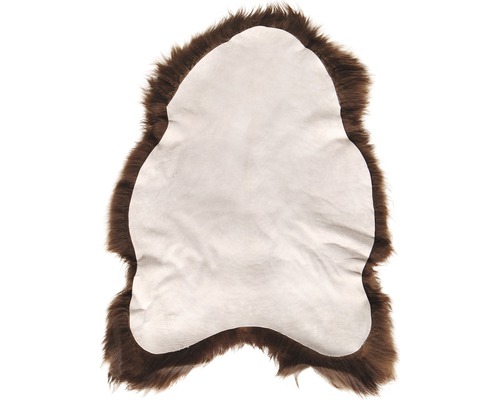 Dekofell mit Fellrand