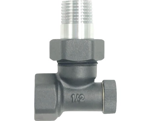 Vanne d''équerre avec raccord 1/2 pouce