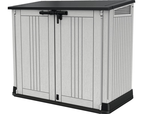 Cache Poubelle Extérieur, Abri Poubelle Double 120L