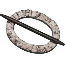 Embrasse anneau décoratif wenge ovale-thumb-0