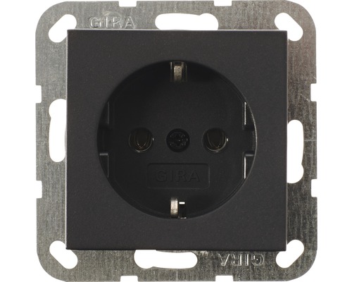 Prise de courant insert prise de courant Gira E2 Event anthracite Prise de courant insert prise de courant Gira E2 Event anthracite