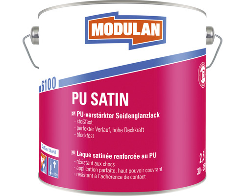 Pot de laque satinée renforcée PU Modulan