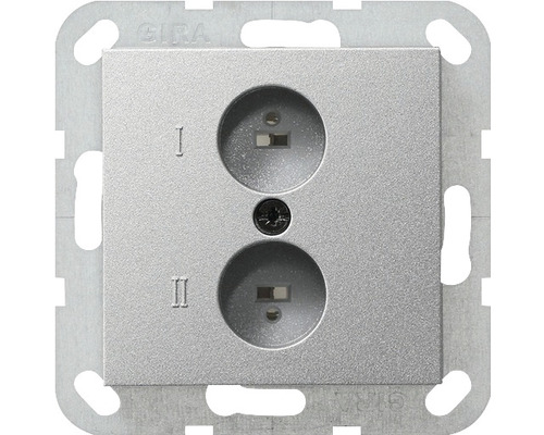 Module d''insertion de données Gira avec deux connexions