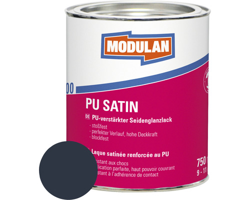 MODULAN 6100 PU Satin Lack RAL 7016 anthrazit 750 ml